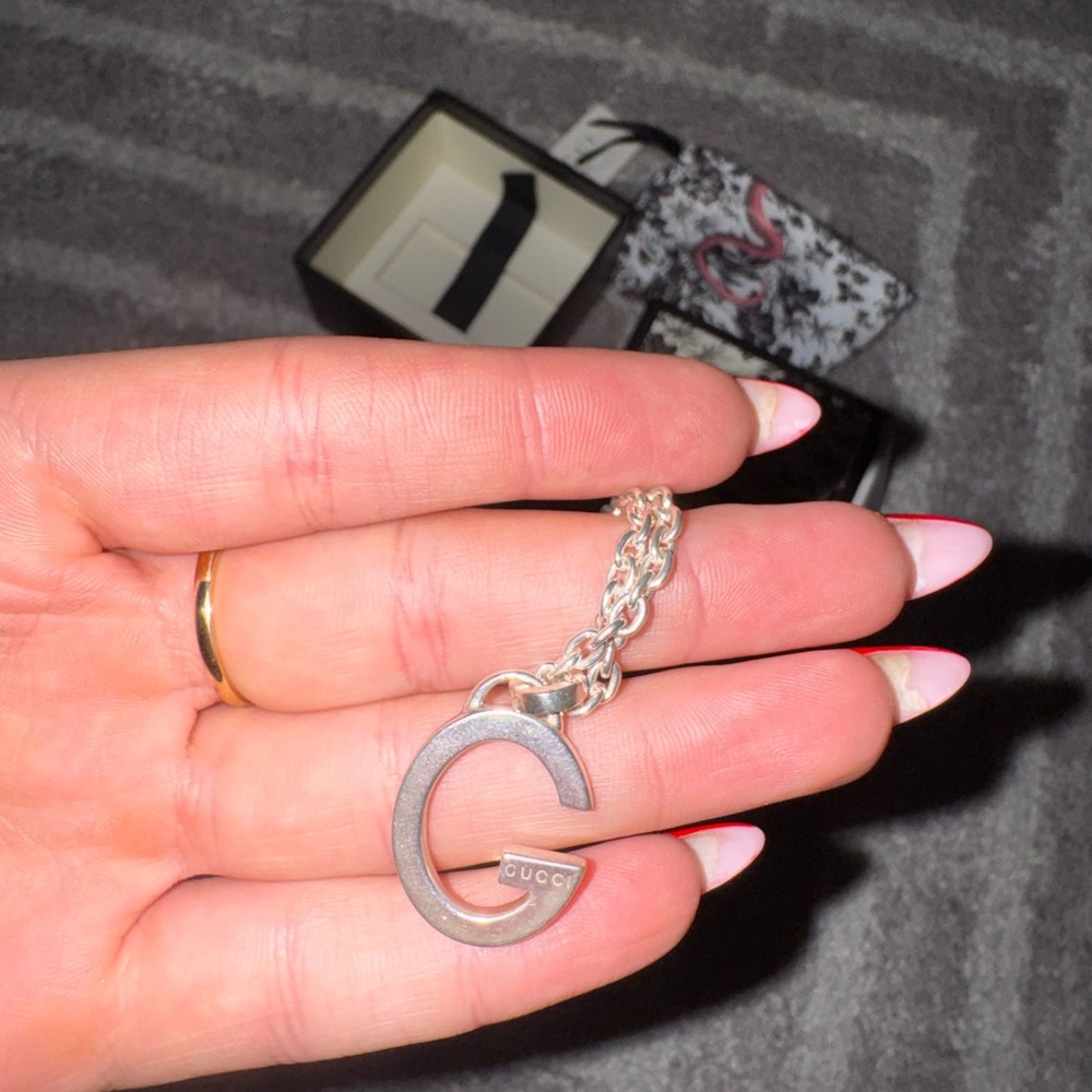 Gucci letter “G” Necklace 
New with Box & Dust Bag